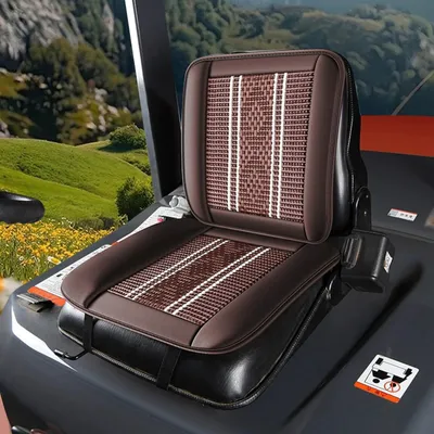 Image de Omgoods - Coussin de siège confortable pour chariots élévateurs et machines de construction - Respirant et universel