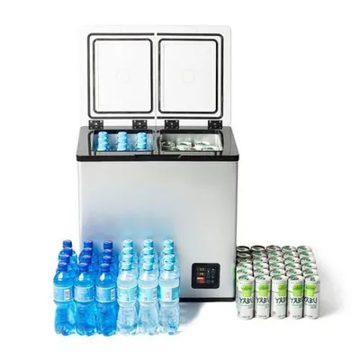 Produktbild von CAMRY CR8076 38L Getränkekühlschrank mit Kompressor – Multifunktionale Kühlbox & Gefrierschrank für Getränke, Snacks und Lebensmittel – 220V