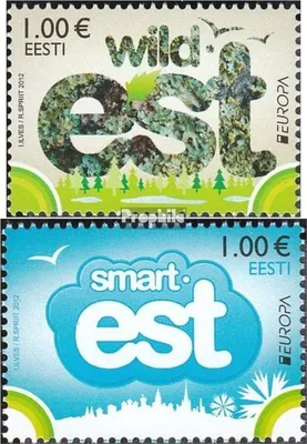 Produktbild von Briefmarken Estland 2012 Mi 733-734 (kompl.Ausg.) postfrisch Europa