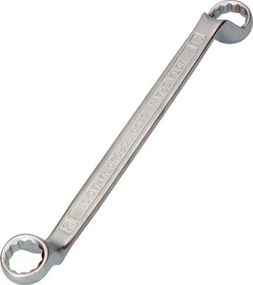 Zdjęcie produktu dla Klucz płasko-oczkowy Mota E512 kątowy 12 x 13 mm stal chromowo-wanadowa