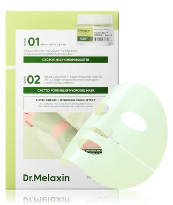 Obrázok produktu pre Dr.Melaxin Cactox Pore Relief gélový krém – hydrogélová maska 2 g + 34 g * 4 ks