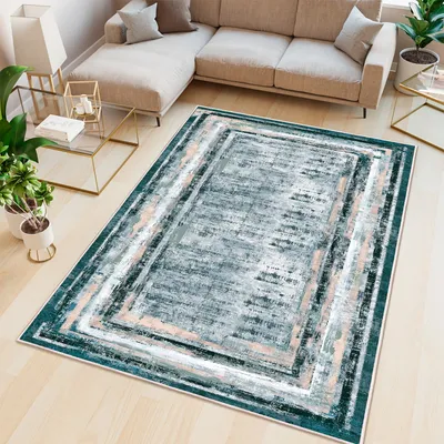 Produktbild von Conceptum Hypnose, Woobtny054, Teppich, Grün, 200 x 300 cm