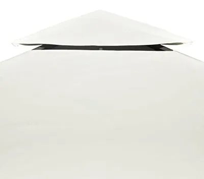 Produktbild von Pavillon-Dachplane Ersatzdach 310 g/m? Cremeweiß 3x4 m Pavillon Wasserdicht