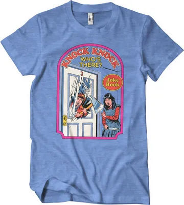 Produktbild von Knock Knock Who's There T-Shirt - XX-Large - BlueHeather