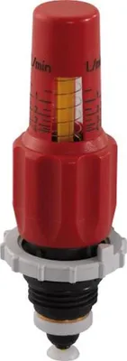 Obrázek produktu pro Průtokoměr UPONOR Vario s průhledítkem, červený, 0–4 l/min, eco, 1 ks.