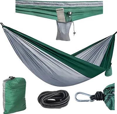 Produktbild von Hängematte Ultraleicht Camping Reise Strand Garten 260x140cm 10148