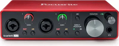 Produktbild von Focusrite Scarlett 2i2 Soundkarte (3. Generation) Soundkarte