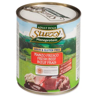 Produktbild von STUZZY Monoprotein Beef – Nassfutter für Hunde – 800 g