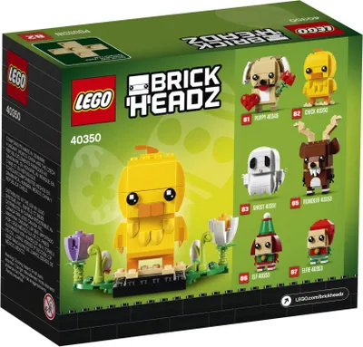 Obrázok produktu pre LEGO BrickHeadz Easter Chick, Stavebnica, 10 rok / roky, 120 kusov
