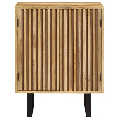Immagine prodotto di Credenza con 2 Ante 55x35x70 cm in Legno Massello di Mango