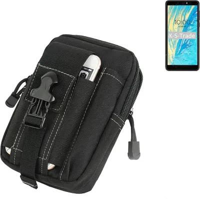 Produktbild von K-S-Trade Gürtel Tasche kompatibel mit BQ Mobile BQ-5740G Spring Gürteltasche Holster Schutz Hülle Handy Hülle Smartphone outdoor Handy-Hülle