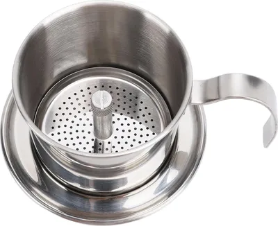 Obrázek produktu pro Vietnamský kávovar Přenosný 200ml zahuštěný 304 odkapávací kávový filtr z nerezové oceli pro domácí cestování