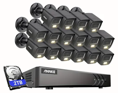 Obrázok produktu pre Sada bezpečnostných kamier - CCTV kamery - Monitorovací systém - Bezpečnostná kamera - Kupolová kamera