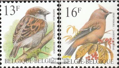 Produktbild von Briefmarken Belgien 1994 Mi 2585x-2586y (kompl.Ausg.) postfrisch Vögel