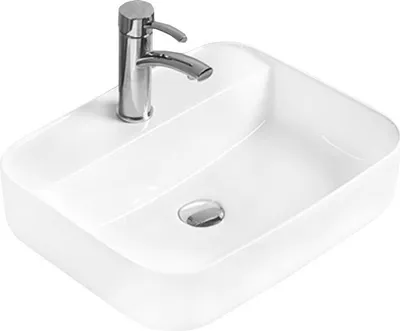 Obrázek produktu pro Mexen Alba umyvadlo na desku 50 x 40 cm, Bílá - 21955000
