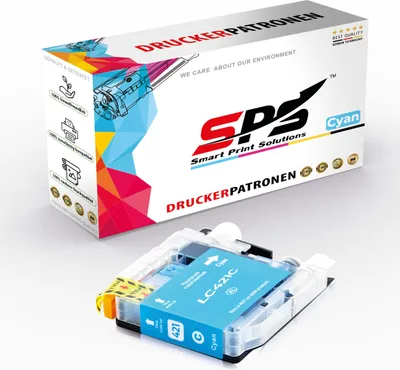 Produktbild von Kompatibel für Brother LC-421C Tintenpatrone Cyan