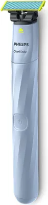 Produktbild von Philips OneBlade First Shave QP1324/20 Blauer Rasierer