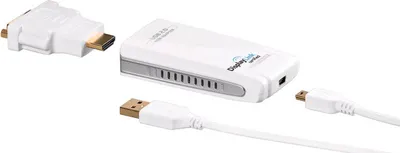 Produktbild von HQ USB Konverter, USB-Signal auf HDMI oder DVI wandeln, HDMI 1.3 bis 1080p