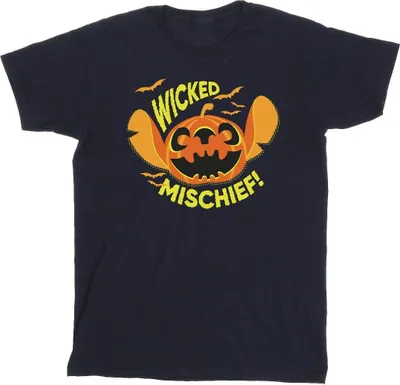 Produktbild von Disney - "Wicked Mischief" T-Shirt für Herren BI33172 (S) (Marineblau)