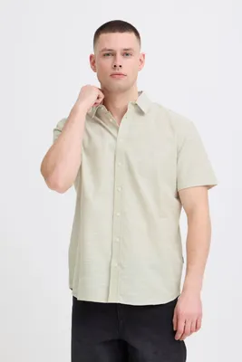 Immagine prodotto di Blend BHDARIS Camicia da uomo a maniche corte, 100% cotone, vestibilità regolare