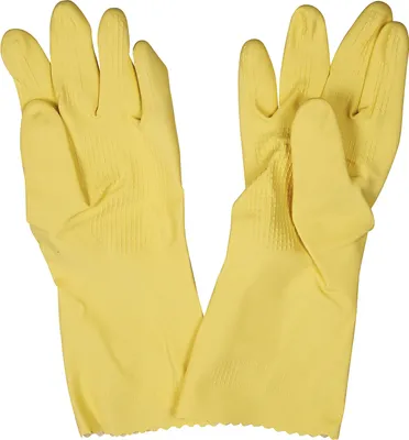 Produktbild von Vileda Super Universal, Haushaltshandschuhe, Beige, Gelb, M, 1 Stück(e), 2 Stück(e), CE, WEEE