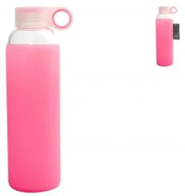 Immagine prodotto di H&H Bottiglia Borosilicatoslc Rosa T/Pp 0,56