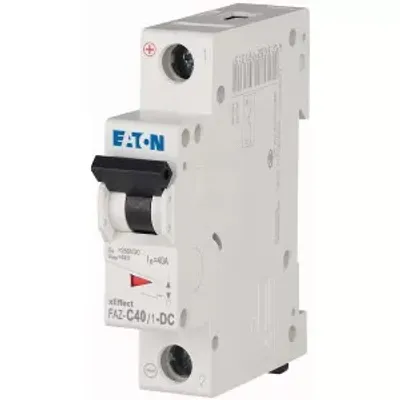 Produktbild von Leistungsschalter 1P C 40A 10kA DC FAZ C40/1-DC 279132