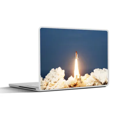Produktbild von MuchoWow® Laptop Aufkleber Sticker Cover Space Shuttle - Rakete - NASA 30x21 cm - Sticker für Laptop - Selbstklebend