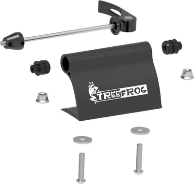 Produktbild von TreeFrog Fork Mount 12 x 100 12 Schwarz - flexibler Gabelhalter für mehrere B....