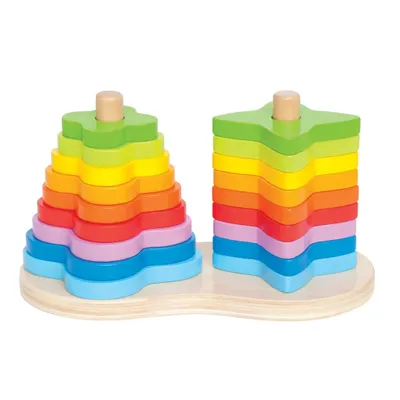 Obrázek produktu pro Hra Hape Early Explorer Rainbow Sticking Game, E0406