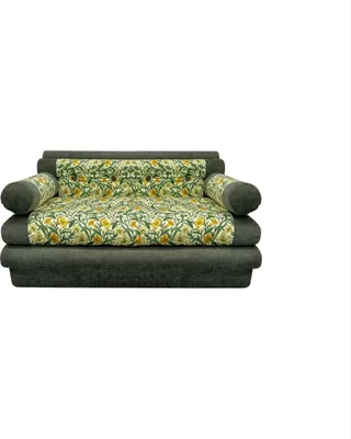 Produktbild von Sofa mit Blumendekor 132x72x48 cm