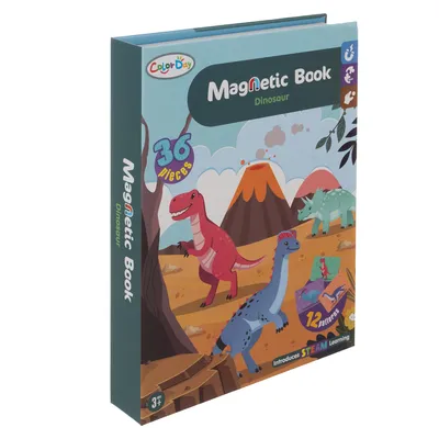 Obrázek produktu pro Kruzzel Magnetické puzzle - dinosauři 24730