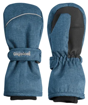 Productafbeelding van Playshoes Fäustling kindersokken, jeansblauw, maat 2 (ongeveer 2-4 jaar)
