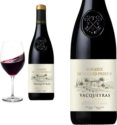 Produktbild von 2023 Vacqueyras von Domaine du Grand Prieur - Rotwein
