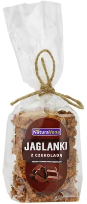 CIASTKA JAGLANKI Z CZEKOLADĄ 175 g - NATURAVENA