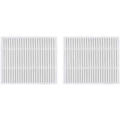 Imagen del producto de Filtro lavable para aspiradora Roborock VACUUM ACC, color blanco, pack de 2 unidades. Modelo: 8.02.0444. Marca: ROBOROCK