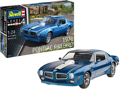 Produktbild von Modellbausatz , 1970 Pontiac Firebird, 83 Teile, ab 12 Jahren