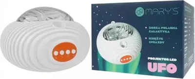 Obrázek produktu pro Projektor UFO Galaktyka RGBW s dálkovým ovládáním
