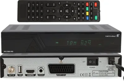 Produktbild von Zehnder HX-2300-VFD Sat Receiver - mit Aufnahmefunktion, AAC-LC, PVR, HDMI, SCART, USB, Coaxial - Alphanumerisches Display, Timeshift, Einkabel tauglich