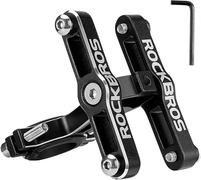 Produktbild von ROCKBROS Fahrrad Flaschenhalter Adapter Flaschehalterung Sattelstange – Doppelhalterung