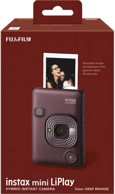 Obrázok produktu pre Fujifilm Instax mini LiPlay, 1/5", 2560 x 1920 px, 86 x 54 mm, CMOS, Bronzová, 28 mm