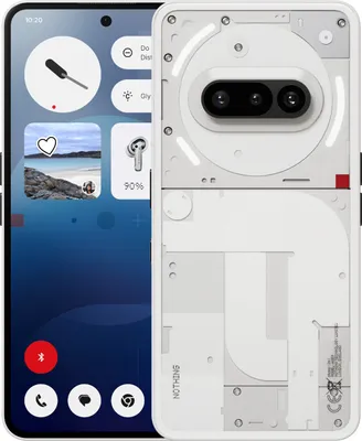 Produktbild von Nothing Phone (3a) Smartphone weiß Schnellladen Triple-Kamera KI 128GB