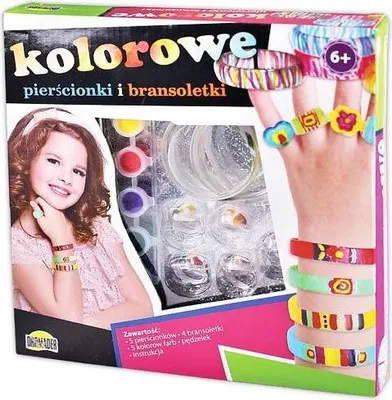 Obrázek produktu pro Kraftika Barevné prstýnky a náramky.