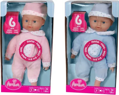 Produktbild von AMIA Puppe mit Mütze sprechend