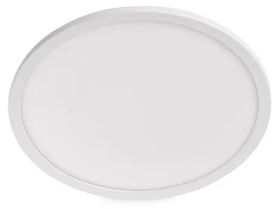 LED-Anbauleuchte FLORI rund, weiß, 22W, neutralweiß