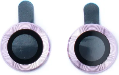 Produktbild von Kamera Schutz Linse Objektiv Abdeckung aus Glas Metall für iPhone 11 in Lila