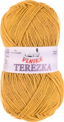 Produktbild von 50g Strickgarn Häkelgarn Terezka 100% Baumwolle Baumwollgarn Baumwollstrickgarn