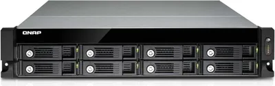Produktbild von Qnap TS-871U-RP-i5 NAS – 2U Rack-Montagegehäuse, Gigabit-Server, Backup-Lösung mit 8 HDD-Schächten