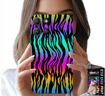 Immagine prodotto di Custodia per Motorola Edge 60 Pro 5G - Custodia con motivi astratti colorati + pellicola
