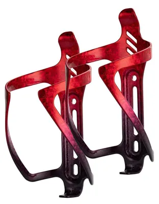 Produktbild von Fahrrad Flaschenhalter Aluminium Rot MTB Rennrad Universell Leicht Wetterfest